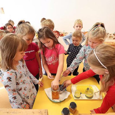 Dječji vrtić Čarobna šuma iz Špišić Bukovice prvi je vrtić u Republici Hrvatskoj u kojem se u svakodnevnoj praksi koristi med